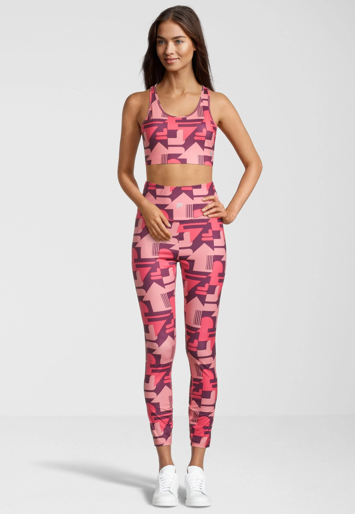 Fila Ragusa Aop- Leggings - Amaranth React Aop 2 Fila Ragusa Aop- Leggings - Amaranth React Aop - Imagen 2
