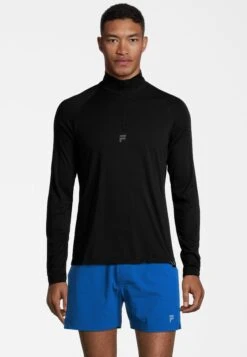 Fila Apparel Roye Raglan- Camiseta De Manga Larga - Black