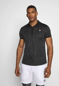 Fila Stripes - Polo - Black/White