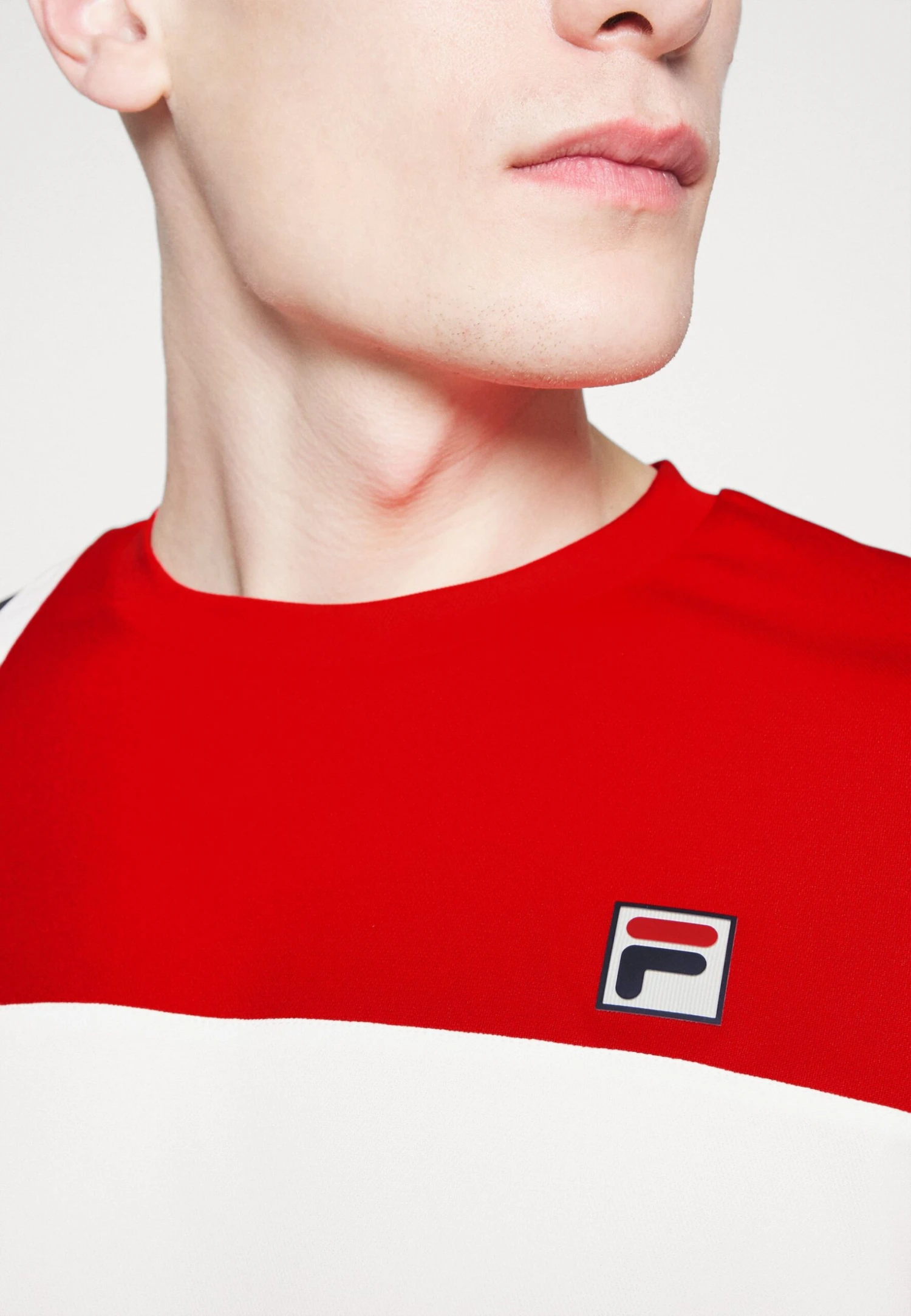 Fila Karl - Camiseta Deportiva - White/Red 6 Fila Karl - Camiseta Deportiva - White/Red - Imagen 6