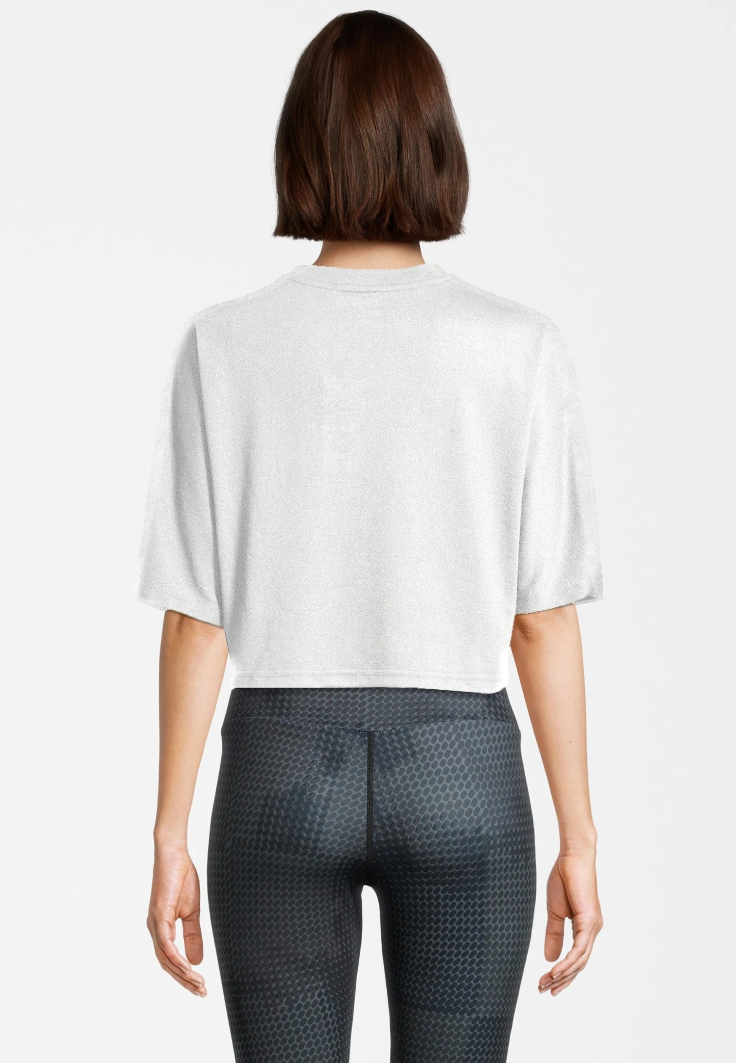 Fila Apparel Recanati Cropped- Camiseta Básica - Bright White 3 Fila Apparel Recanati Cropped- Camiseta Básica - Bright White - Imagen 3