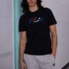 Fila Belen Tee - Camiseta Estampada - Black Beauty