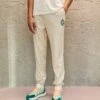 Fila Taarstedt Striped Track Pants - Pantalones Deportivos - Fields Of Rye/Antique White