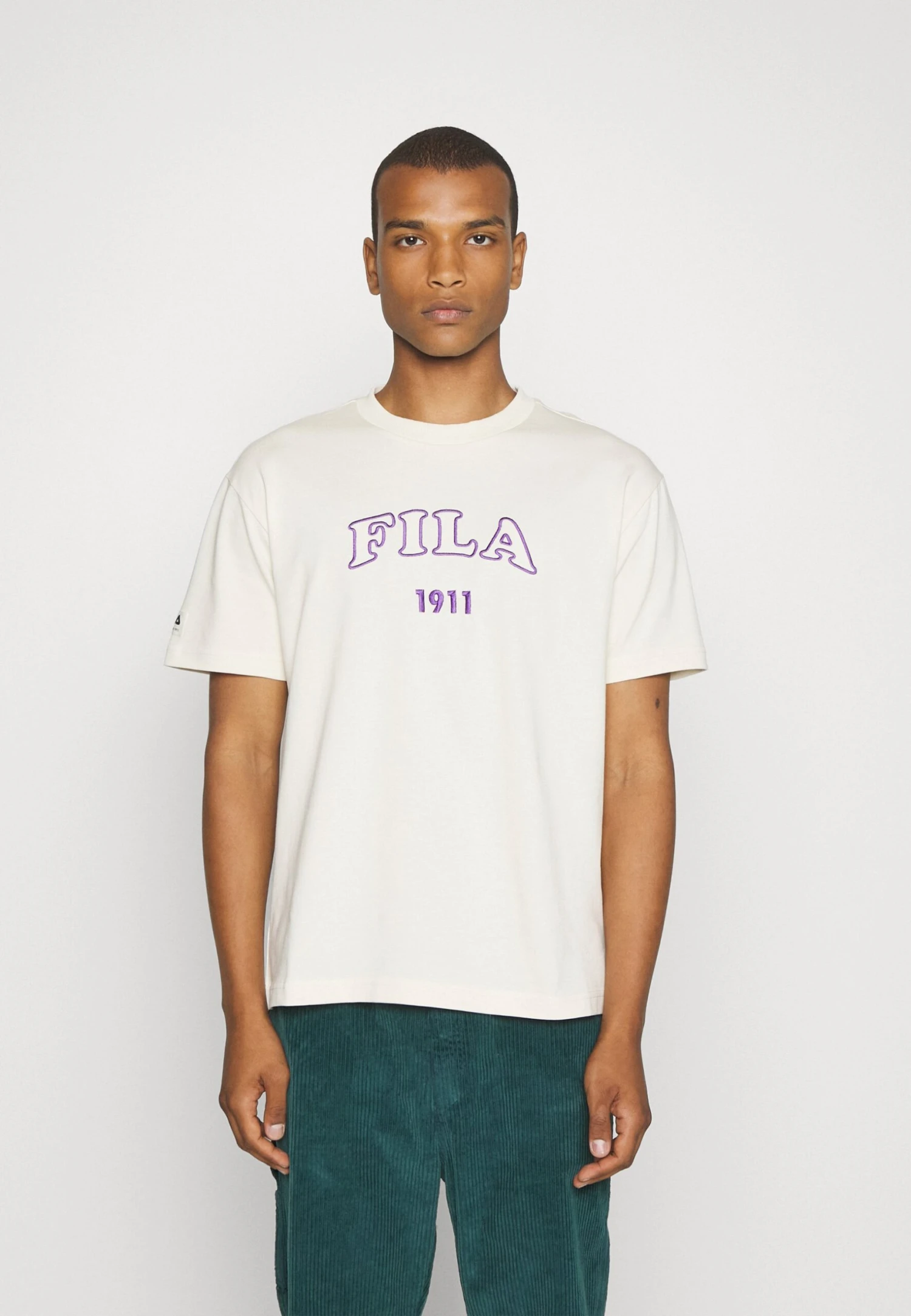 Fila Tripoli Unisex - Camiseta Estampada - Whitecap Gray 1 Fila Tripoli Unisex - Camiseta Estampada - Whitecap Gray