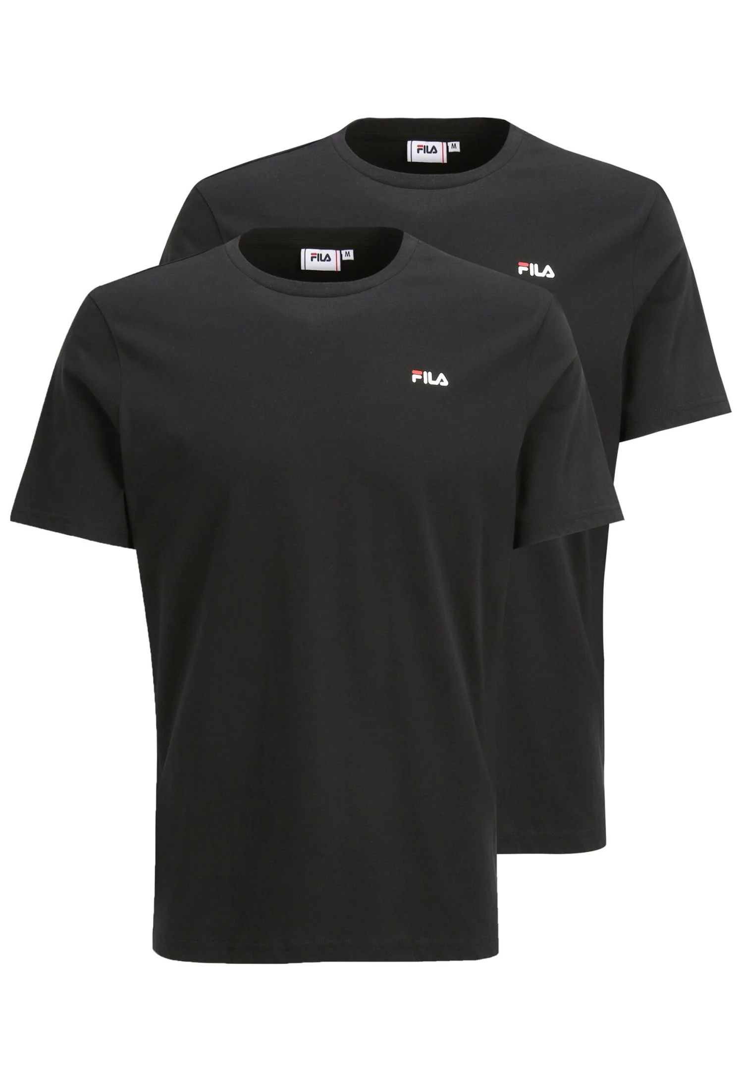Fila Brod 2 Pack - Camiseta Básica - Black Beauty Black Beauty 4 Fila Brod 2 Pack - Camiseta Básica - Black Beauty Black Beauty - Imagen 4
