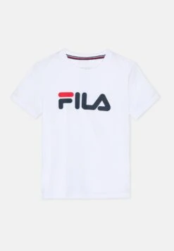 Fila Logo Kids Unisex - Camiseta Deportiva - White