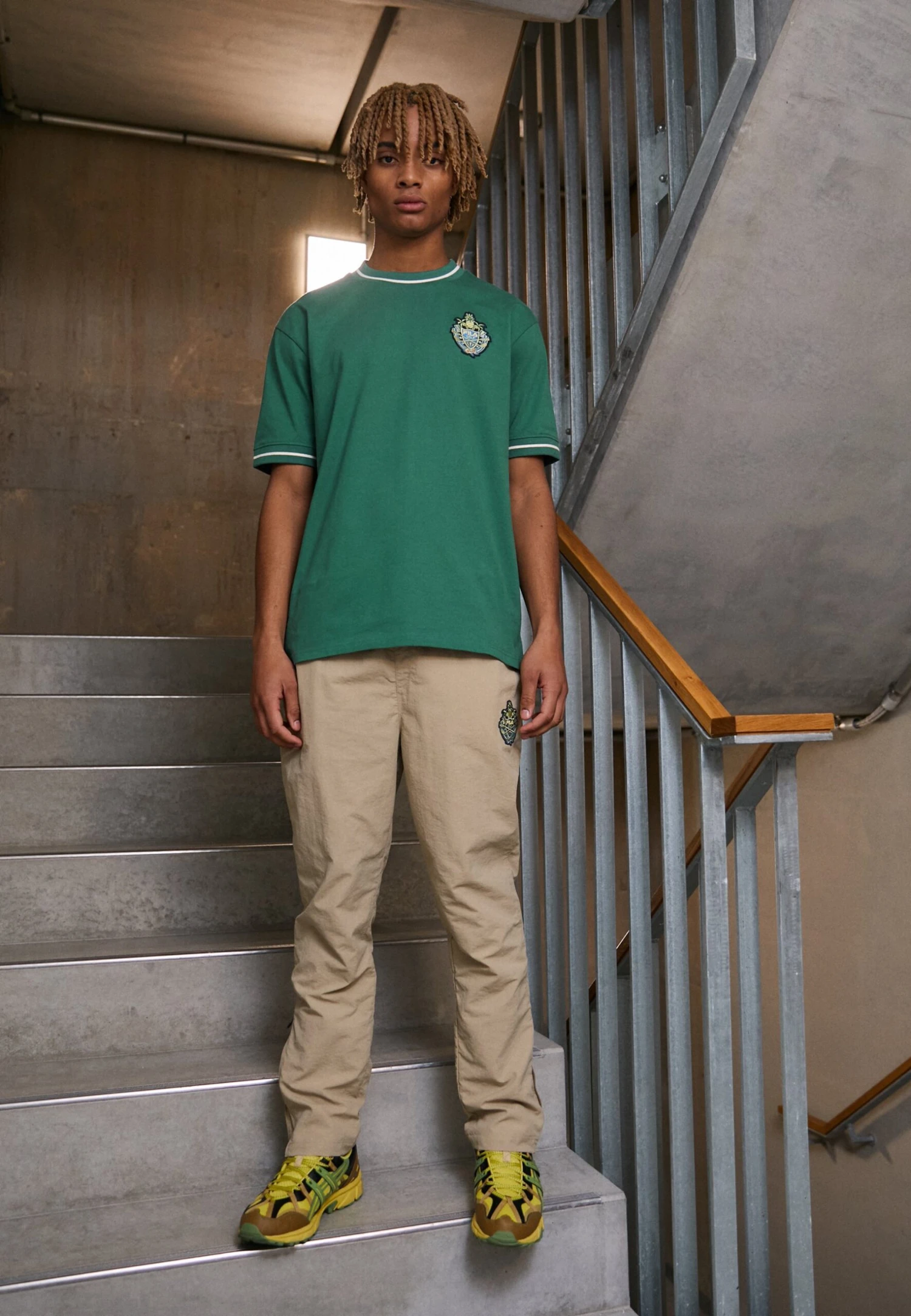 Fila Thomm Tee - Camiseta Estampada - Blue Spruce 2 Fila Thomm Tee - Camiseta Estampada - Blue Spruce - Imagen 2