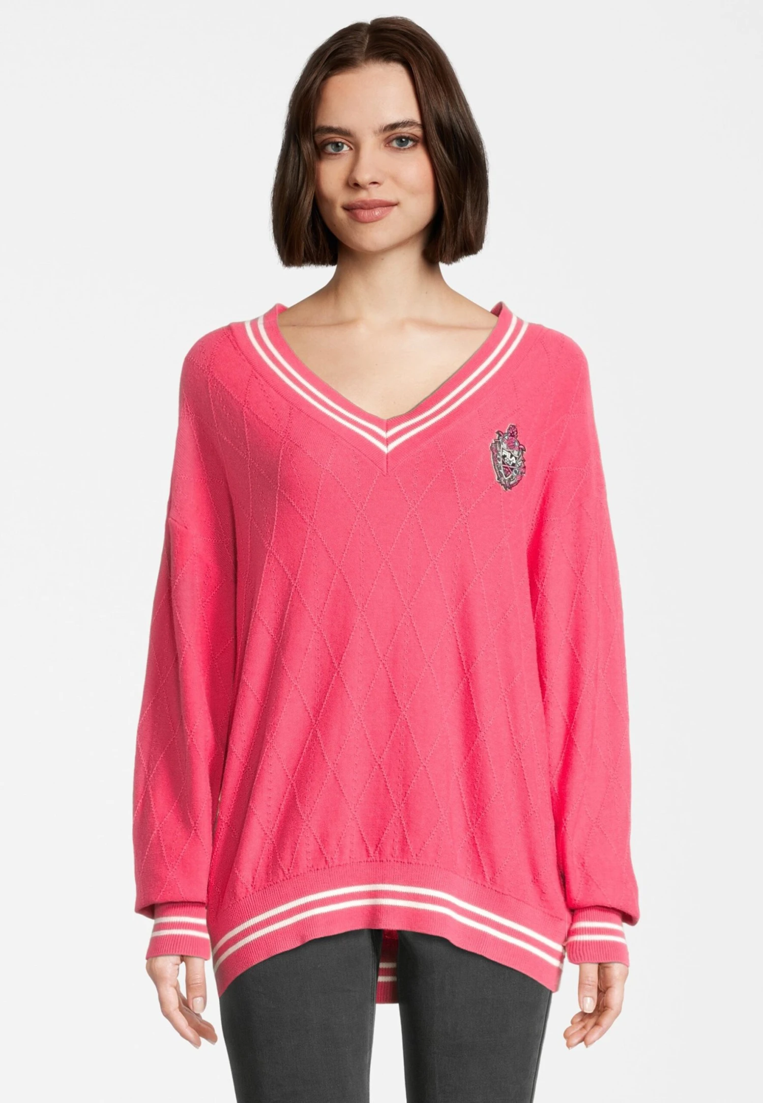 Fila Telling V Neck - Jersey De Punto - Carmine 1 Fila Telling V Neck - Jersey De Punto - Carmine