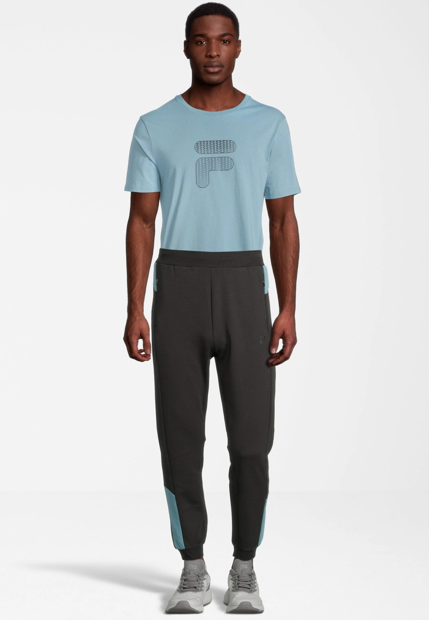 Fila Apparel Rabaul Slim Fit- Pantalones Deportivos - Moonless Night Adriatic Blue 2 Fila Apparel Rabaul Slim Fit- Pantalones Deportivos - Moonless Night Adriatic Blue - Imagen 2