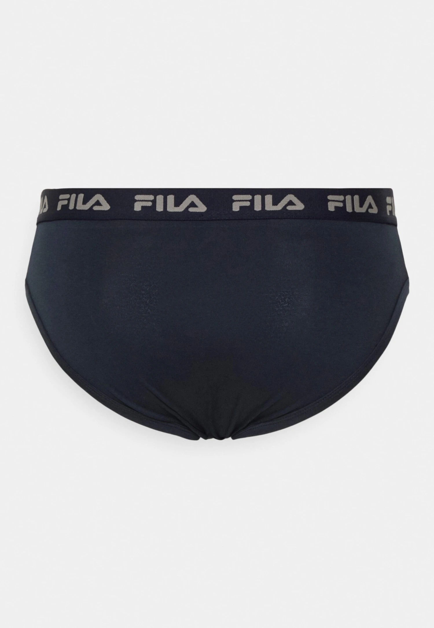 Fila Man Brief 4 Pack - Braguitas - White/Navy/Jeans Melange/Black 2 Fila Man Brief 4 Pack - Braguitas - White/Navy/Jeans Melange/Black - Imagen 2