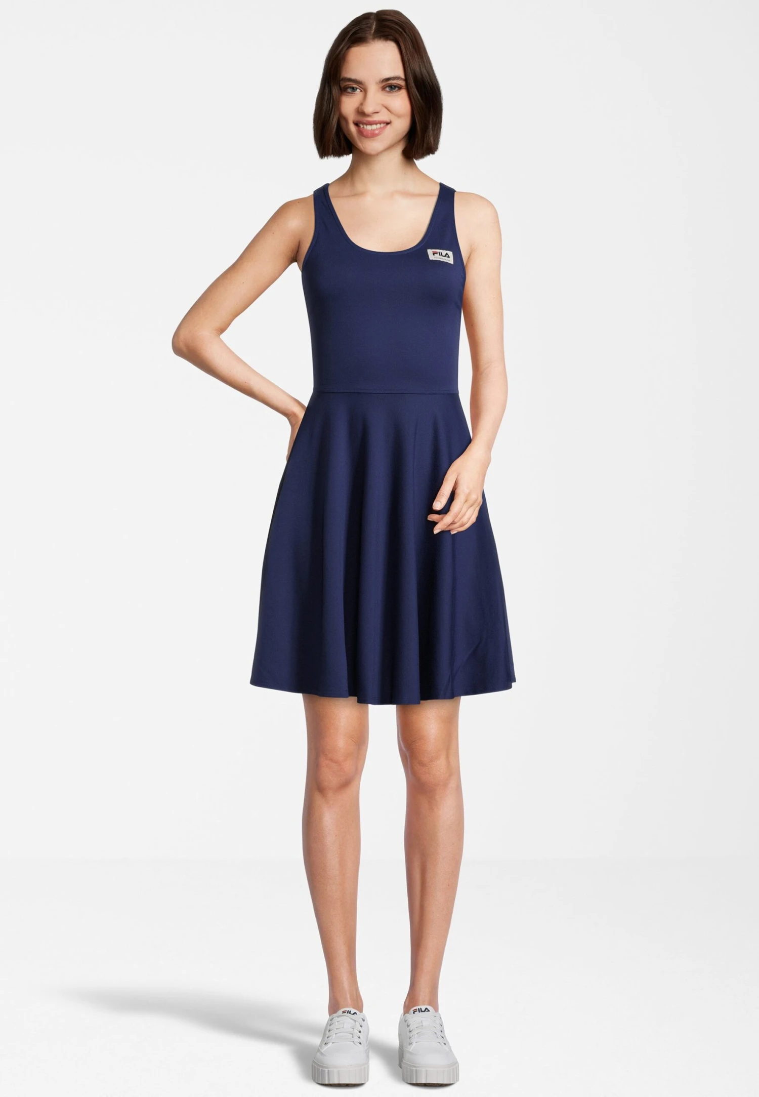 Fila Teldau Skater- Vestido Ligero - Medieval Blue 2 Fila Teldau Skater- Vestido Ligero - Medieval Blue - Imagen 2