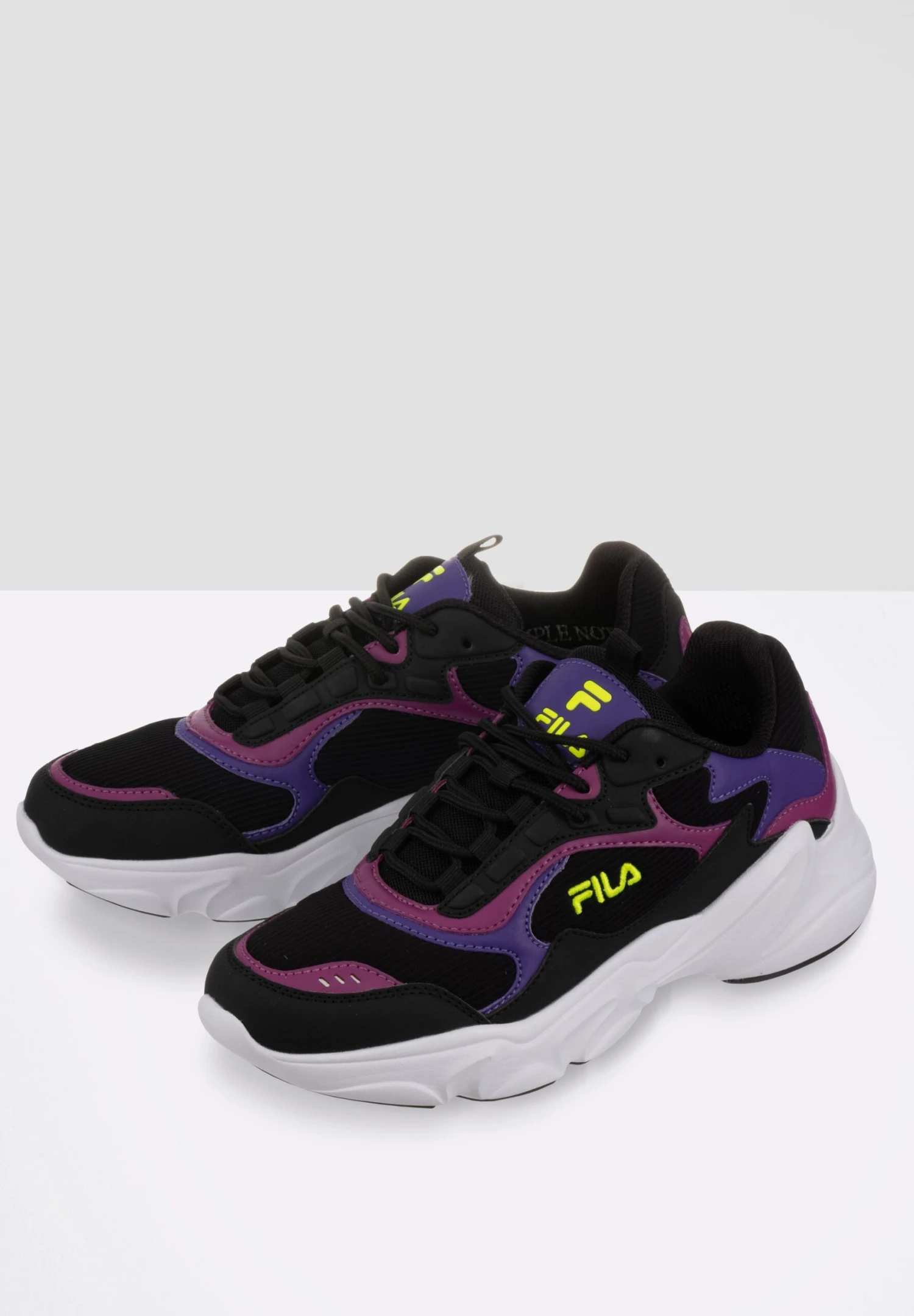 Fila Footwear Collene Cb Wmn - Zapatillas - Black-Wild Aster 8 Fila Footwear Collene Cb Wmn - Zapatillas - Black-Wild Aster - Imagen 8