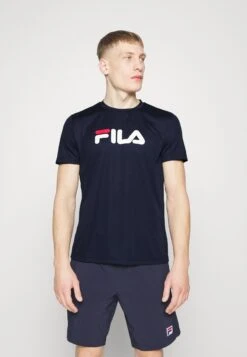 Fila Logo - Camiseta Deportiva - Navy
