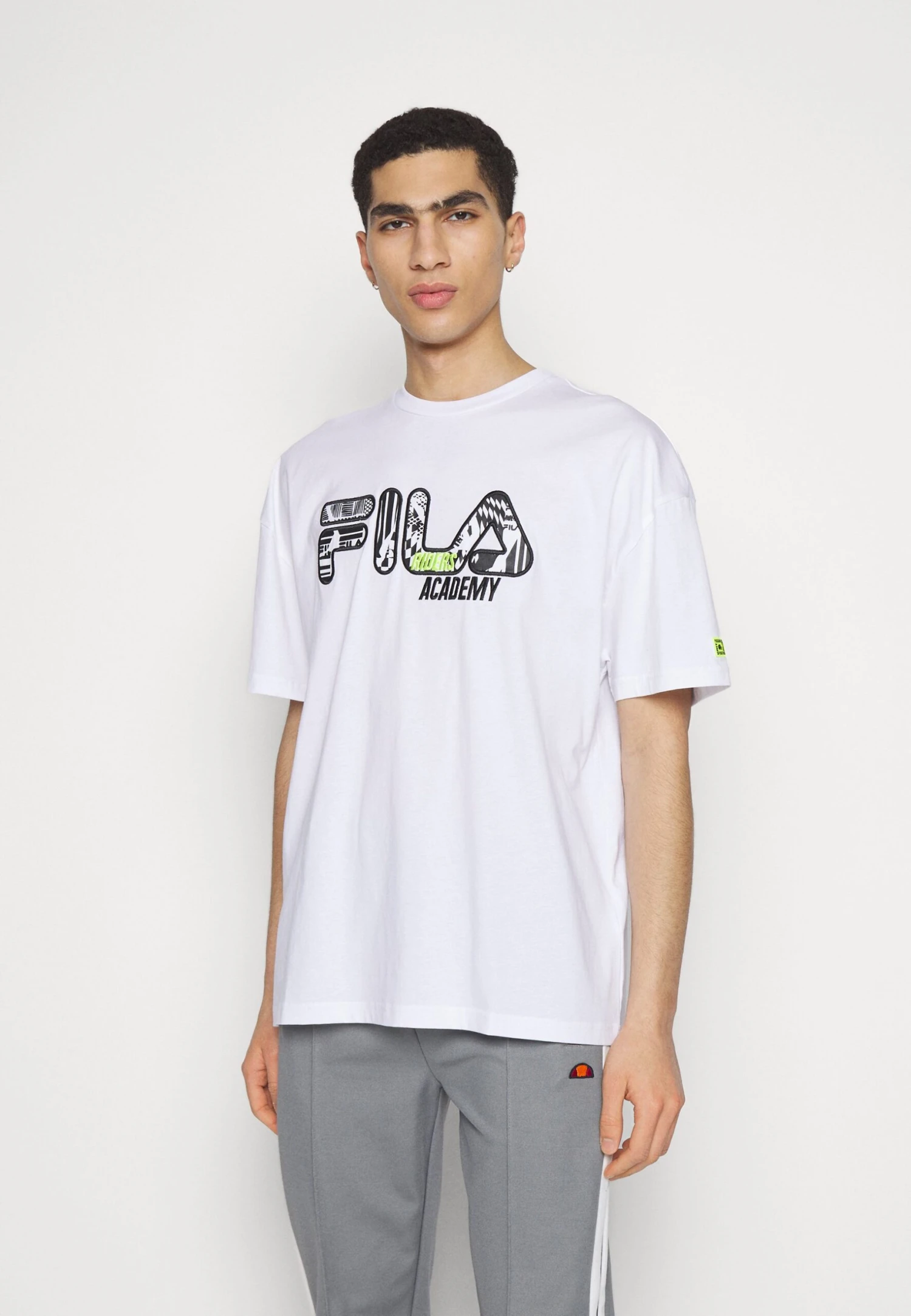 Fila Vr46 Oversized Tee - Camiseta Estampada - Bright White 3 Fila Vr46 Oversized Tee - Camiseta Estampada - Bright White - Imagen 3