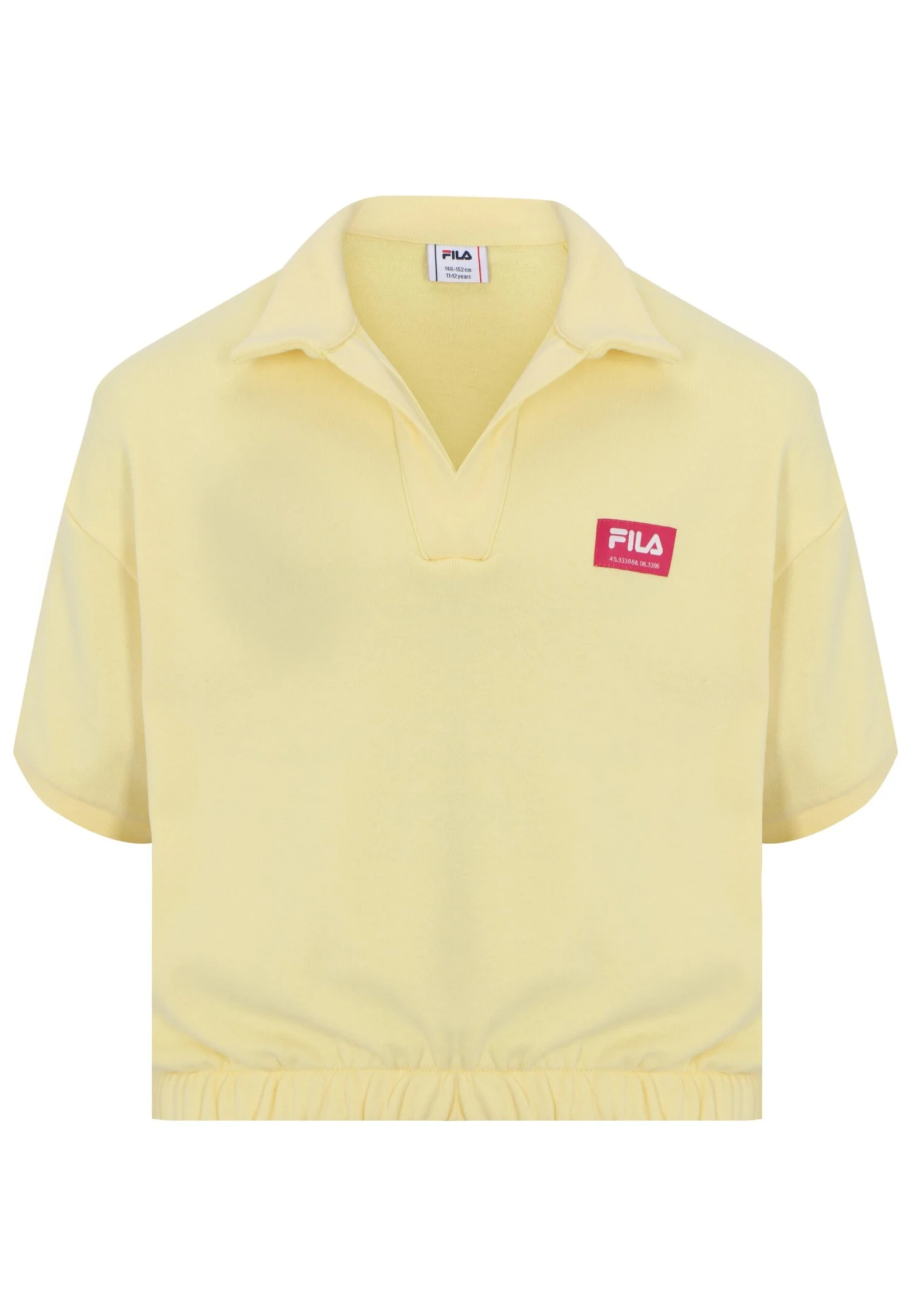 Fila Tabenrodt Toweliing- Polo - Pale Banana 1 Fila Tabenrodt Toweliing- Polo - Pale Banana