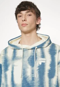 Fila Cajiz Oversized Hoody - Sudadera - Antique White/Water -Fila e04204c870f24249a38513d6da5955e2