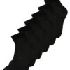 Fila Quarter Plain 6 Pack - Calcetines - Black