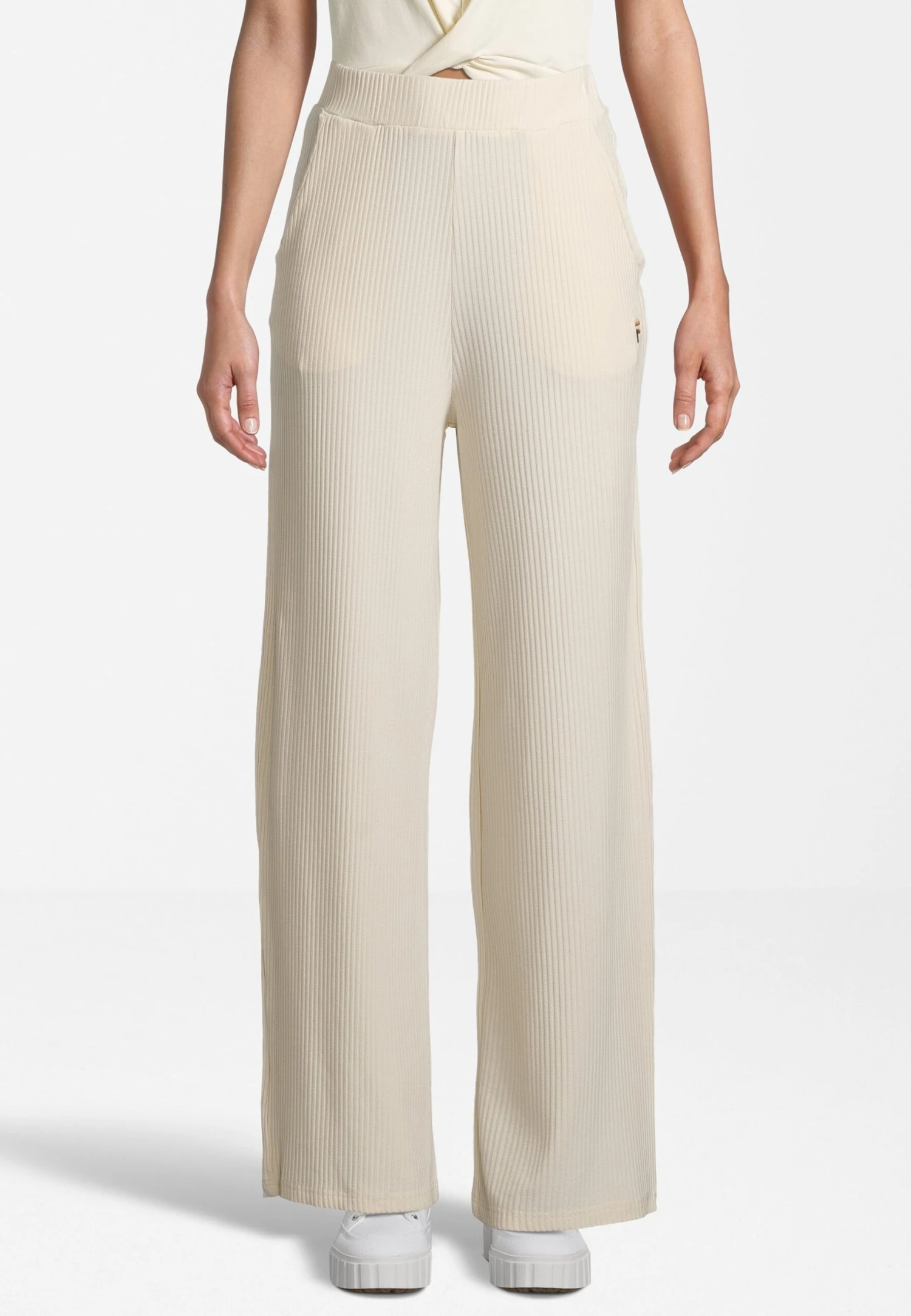 Fila Camaiore High Waist - Pantalones - Antique White 1 Fila Camaiore High Waist - Pantalones - Antique White