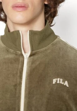 Fila Tegal Velvet - Chaqueta De Entrenamiento - Olive Night -Fila e2da8bf3eed649f9a4d3a96855b0ddbb