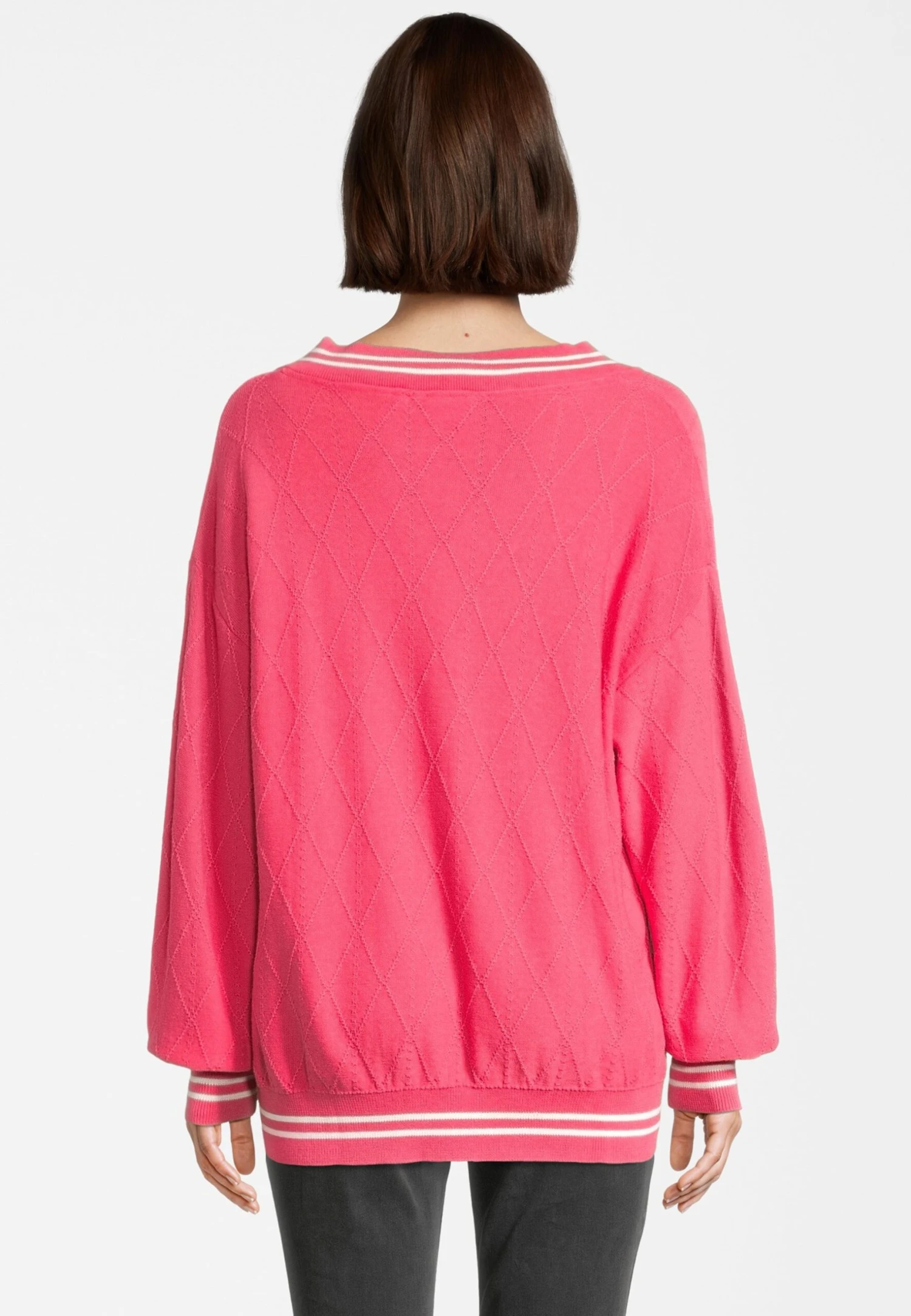 Fila Telling V Neck - Jersey De Punto - Carmine 3 Fila Telling V Neck - Jersey De Punto - Carmine - Imagen 3