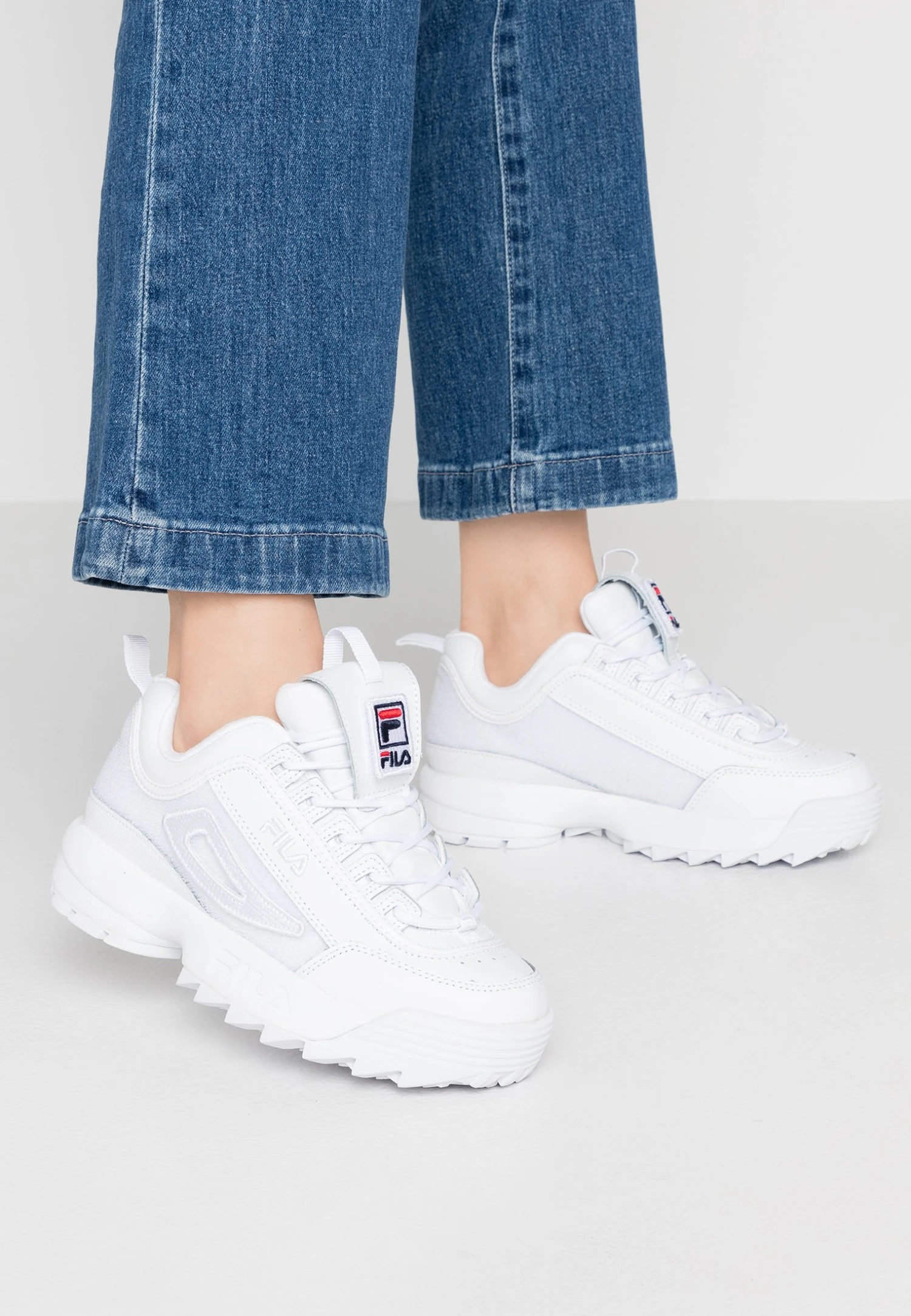 Fila Disruptor Patches - Zapatillas - White 1 Fila Disruptor Patches - Zapatillas - White