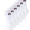 Fila 6 Pack - Calcetines - White