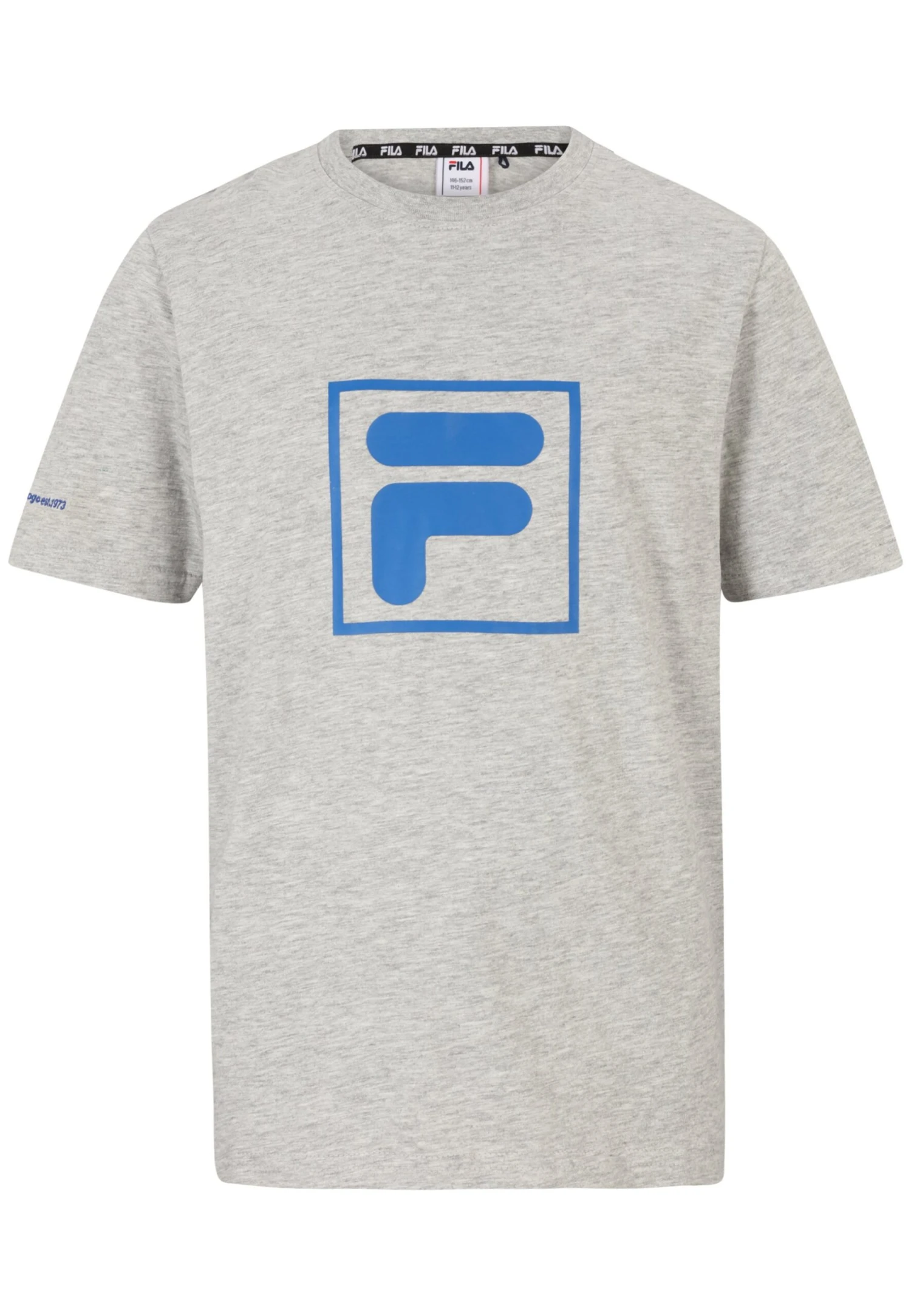 Fila Beesten Tee - Camiseta Estampada - Light Grey Melange 1 Fila Beesten Tee - Camiseta Estampada - Light Grey Melange