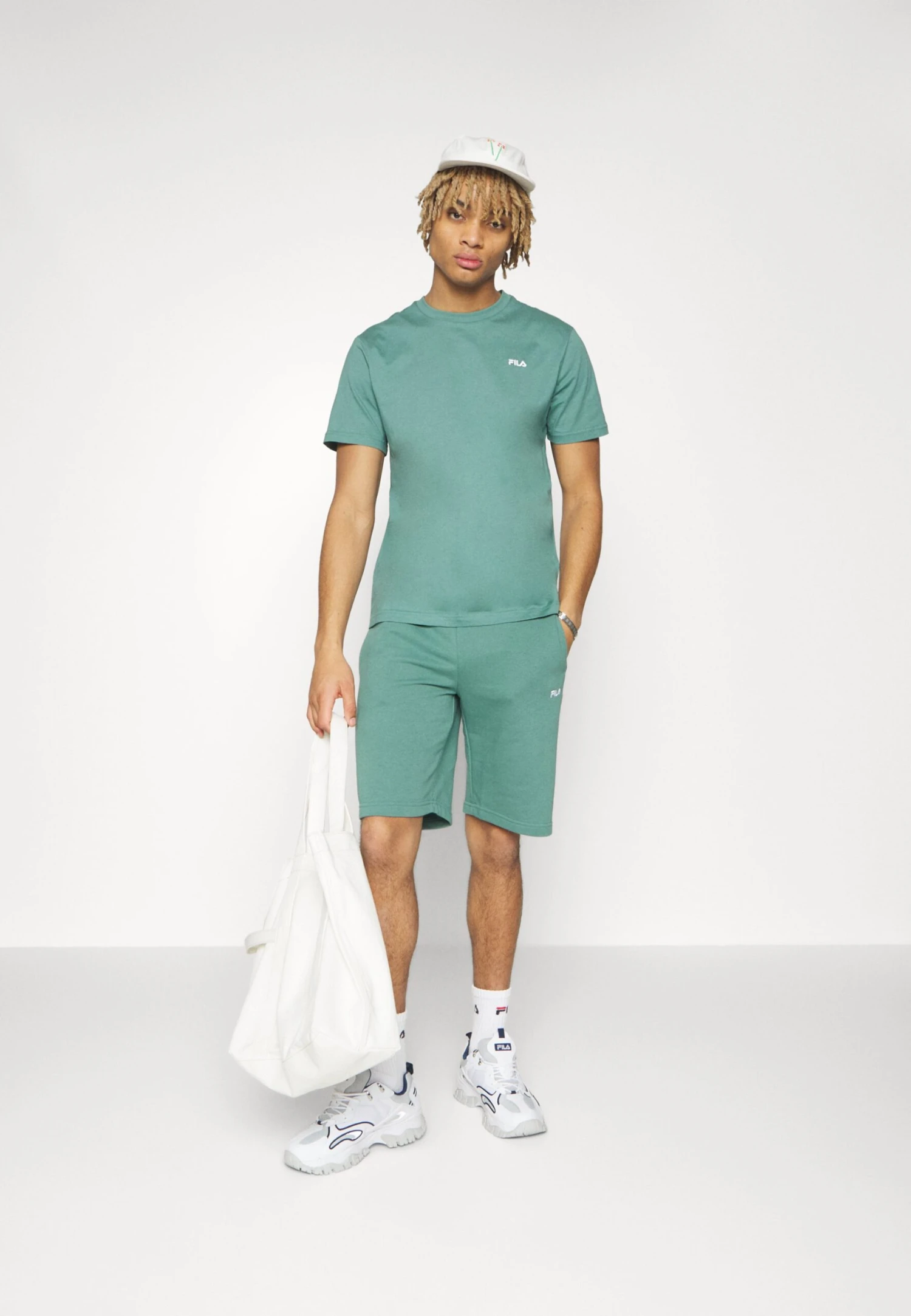 Fila Blehen - Shorts - Blue Spruce 3 Fila Blehen - Shorts - Blue Spruce - Imagen 3