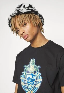 Fila Twistetal Graphic Tee - Camiseta Estampada - Black -Fila f104a028aea84b86b15b771ca010d51b