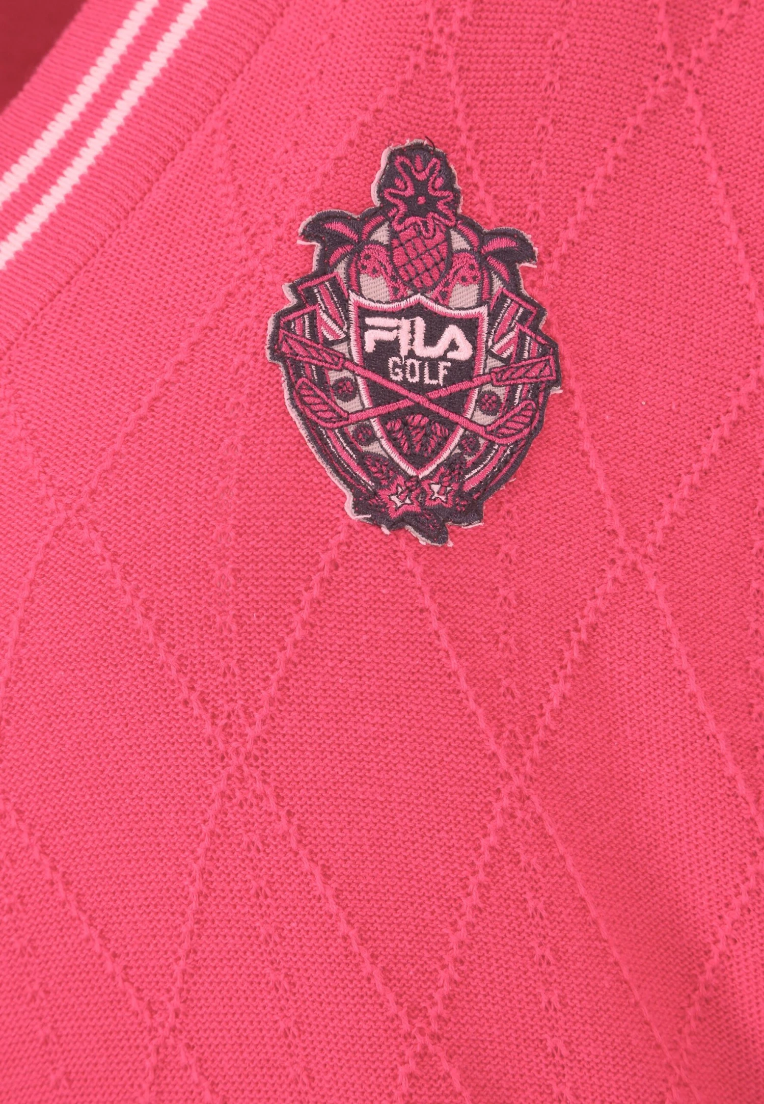 Fila Telling V Neck - Jersey De Punto - Carmine 5 Fila Telling V Neck - Jersey De Punto - Carmine - Imagen 5