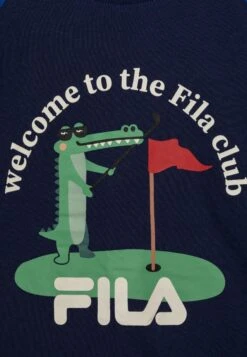 Fila Teschendorf Tee Unisex - Camiseta Estampada - Medieval Blue/Lapis Blue -Fila f3a2a0a4c64c4d23bd951cf83f8a2507