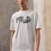 Fila Vr46 Oversized Tee - Camiseta Estampada - Bright White