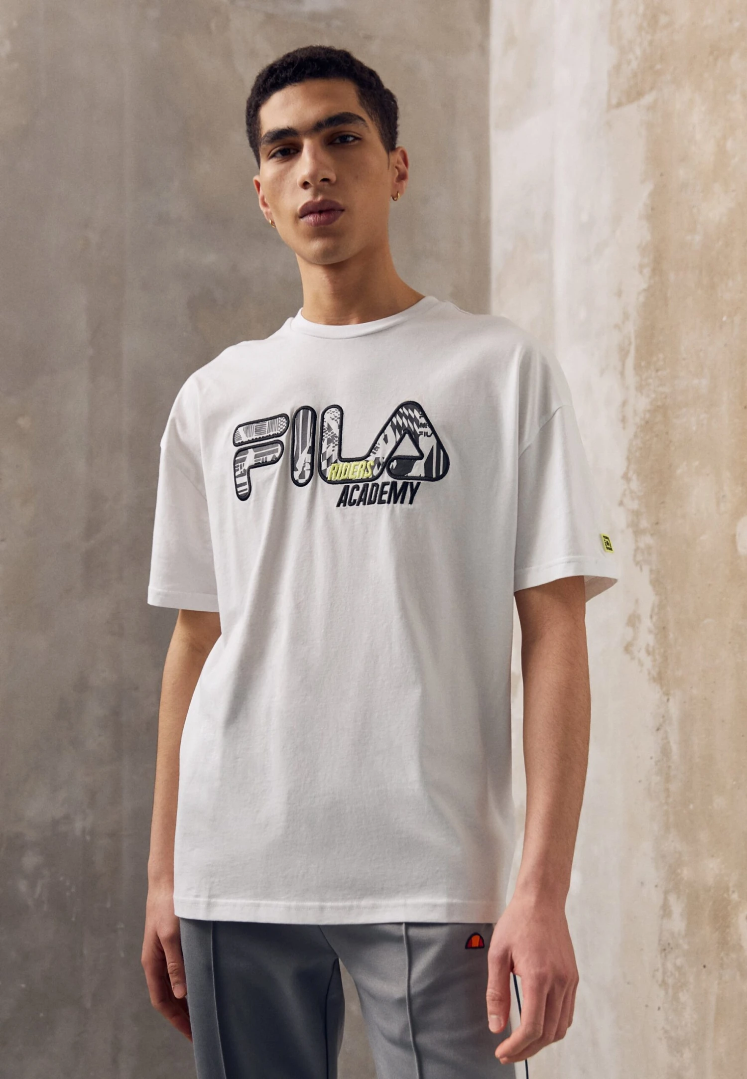 Fila Vr46 Oversized Tee - Camiseta Estampada - Bright White 1 Fila Vr46 Oversized Tee - Camiseta Estampada - Bright White