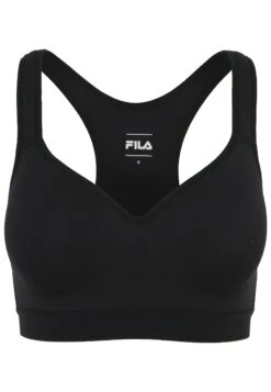 Fila Reut - Sujetadores Deportivos Con Sujeción Media - Black -Fila f6c90c8d1e3540b4bcdec232cc3ad33f