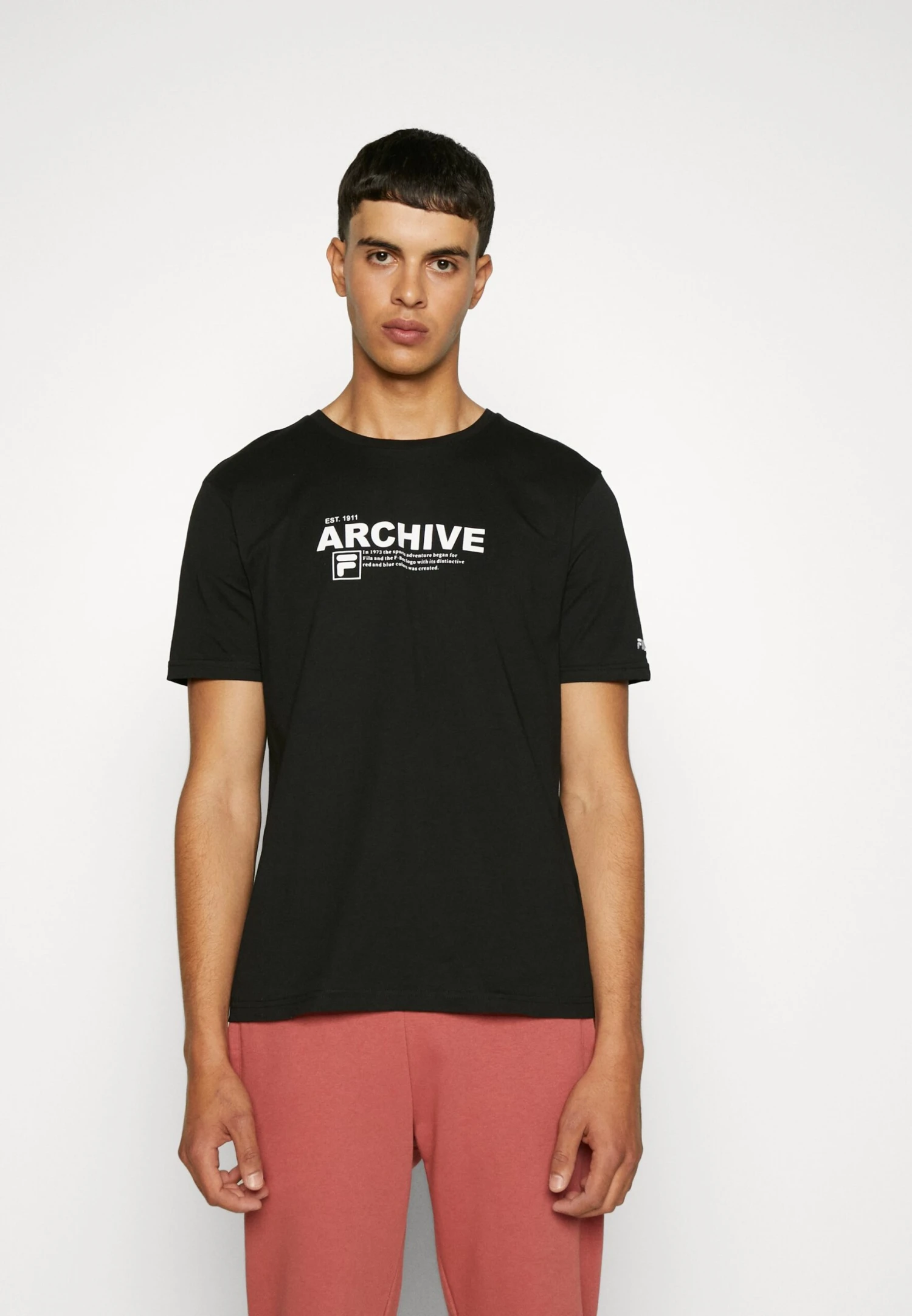 Fila Burbach Tee - Camiseta Estampada - Black 3 Fila Burbach Tee - Camiseta Estampada - Black - Imagen 3