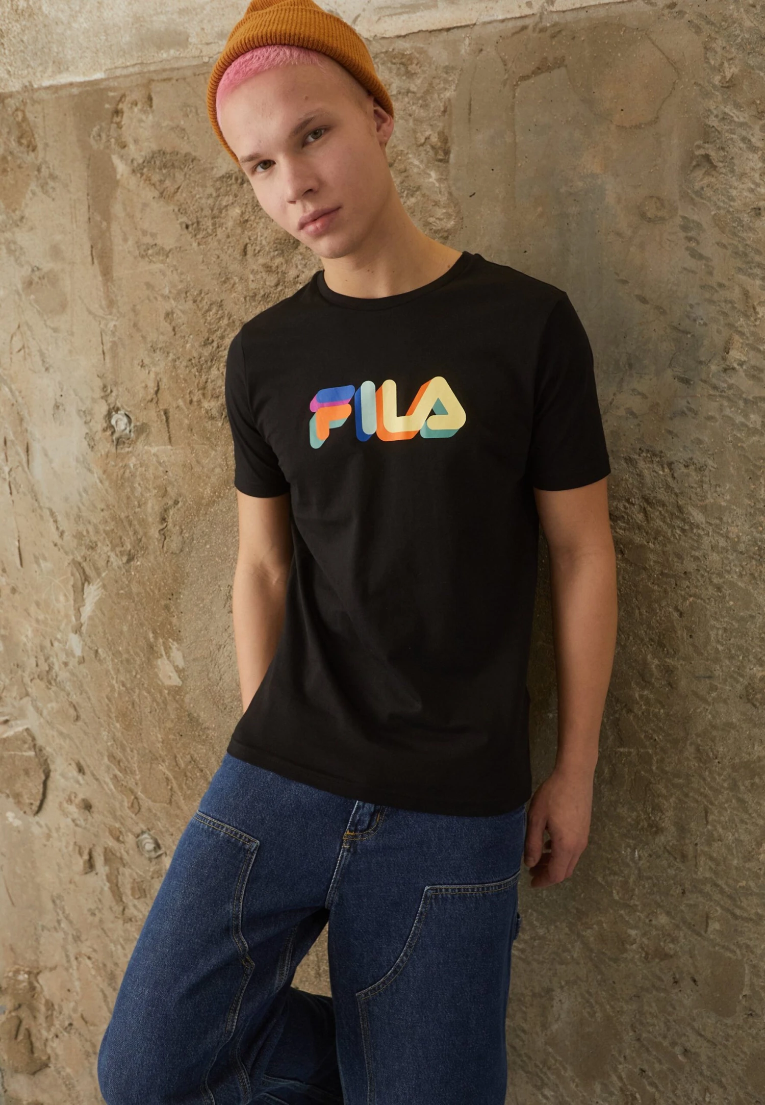 Fila Blunk Regular Graphic Tee - Camiseta Estampada - Black 1 Fila Blunk Regular Graphic Tee - Camiseta Estampada - Black