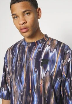 Fila Commercy Oversized Tee Unisex - Camiseta Estampada - Blue Melting -Fila fbbc352ed79347d1b21ce0a2720fd08d