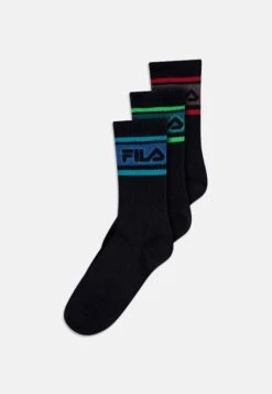 Fila Junior Boy Normal Plain Warm 6 Pack Unisex - Calcetines - New Blue