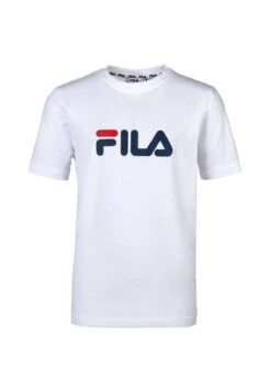 Fila Classic Logo Tee Unisex - Camiseta Estampada - Weiß